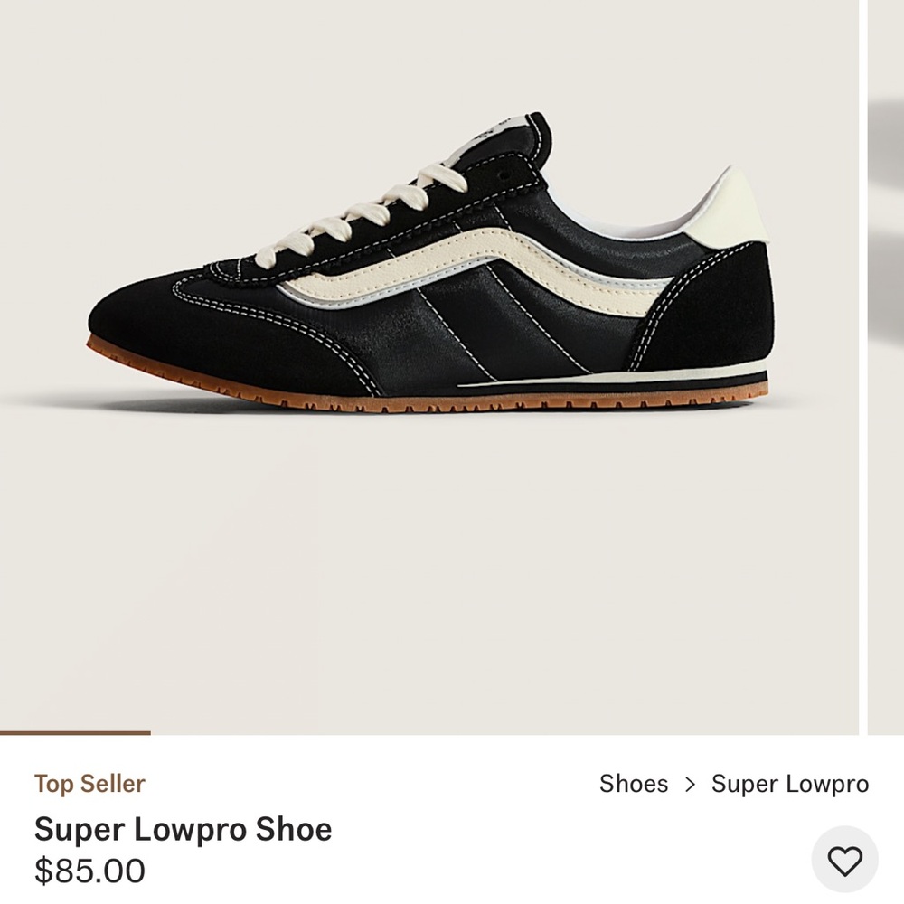 Vans super lowpro shoe